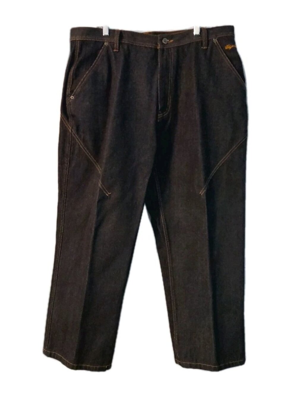 Vintage Don Jeans Mens 40 Blue Dark Wash Baggy 90s Hip Hop Skater Denim 40x30